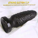6.1in 7.67in 9.05in 10.43in 11.8in Big Anal Plug Scaly Thick Dildo Odd Sex Toy