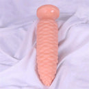 6.1in 7.67in 9.05in 10.43in 11.8in Big Anal Plug Scaly Thick Dildo Odd Sex Toy