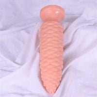 6.1in 7.67in 9.05in 10.43in 11.8in Big Anal Plug Scaly Thick Dildo Odd Sex Toy
