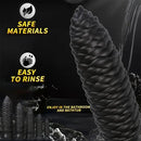 6.1in 7.67in 9.05in 10.43in 11.8in Big Anal Plug Scaly Thick Dildo Odd Sex Toy