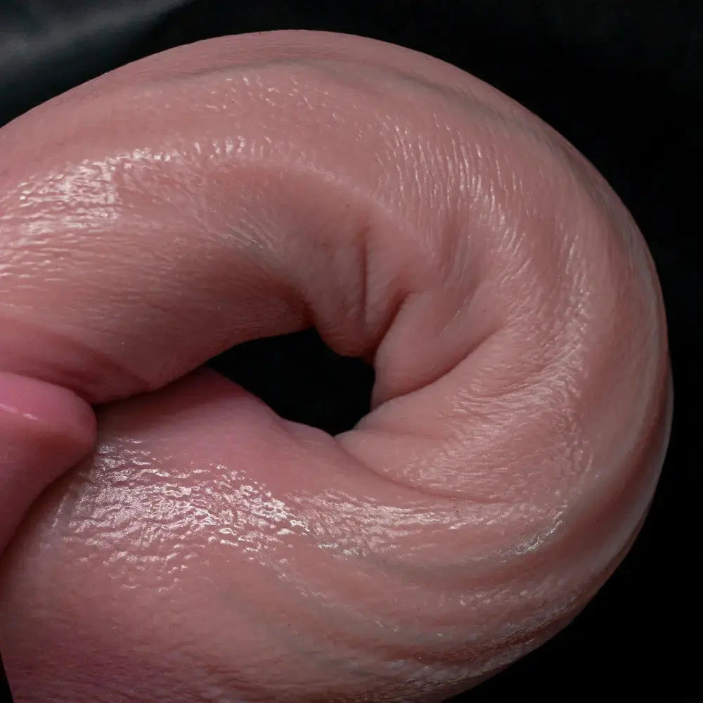 6.1in 7.67in 9.64in Curved Real Strap on Dildo Realistic Sex Toy For Adults