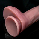6.1in 7.67in 9.64in Curved Real Strap on Dildo Realistic Sex Toy For Adults