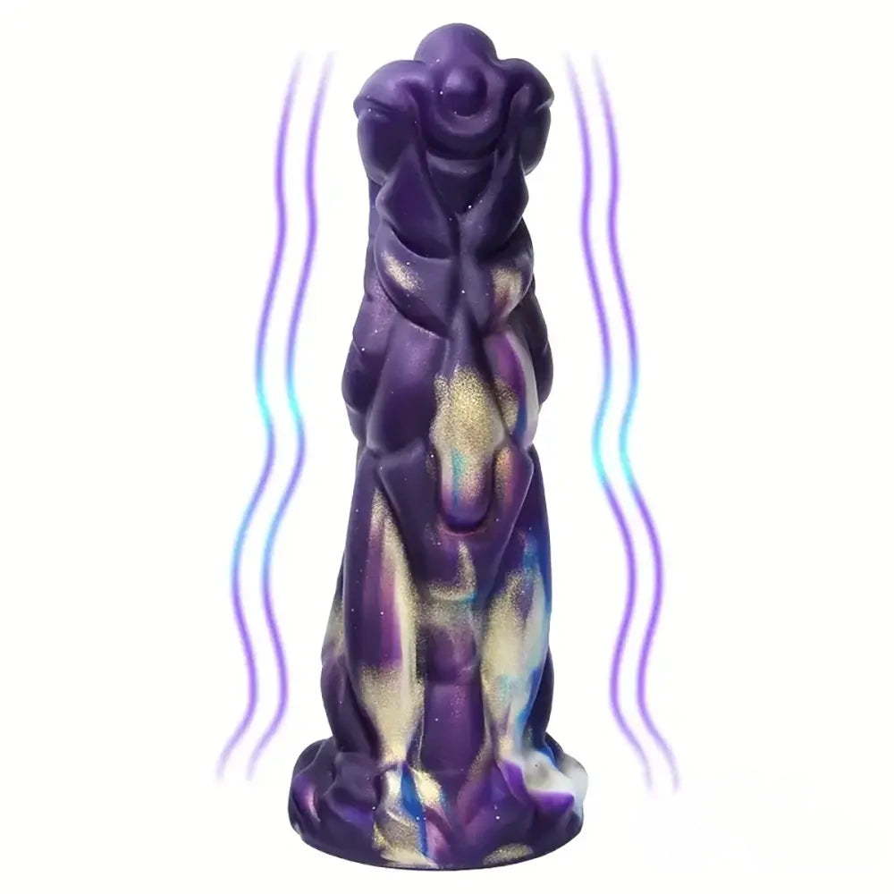 6.1in 7.6in 8.78in Silicone Soft Dragon Monster Dildo For G-spot Stimulator