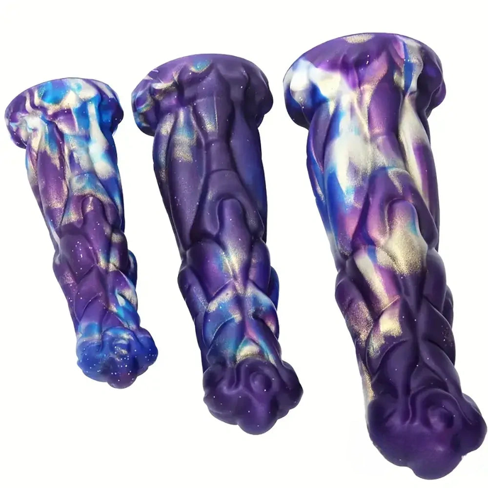 6.1in 7.6in 8.78in Silicone Soft Dragon Monster Dildo For G-spot Stimulator