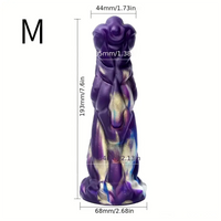 6.1in 7.6in 8.78in Silicone Soft Dragon Monster Dildo For G-spot Stimulator