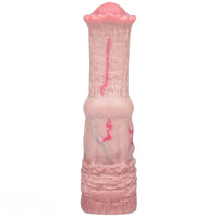 6.1in 7.71in Horse Penis Dildo Sleeve Realistic Texture Stem Pulse Cock Sleeve