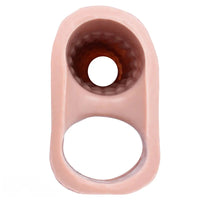 6.1in 7.71in Horse Penis Dildo Sleeve Realistic Texture Stem Pulse Cock Sleeve