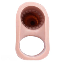 6.1in 7.71in Horse Penis Dildo Sleeve Realistic Texture Stem Pulse Cock Sleeve