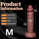 6.1in 7.87in 9.64in 11.22in 12.59in Realistic Big Dildo Adult Intimacy Accessory