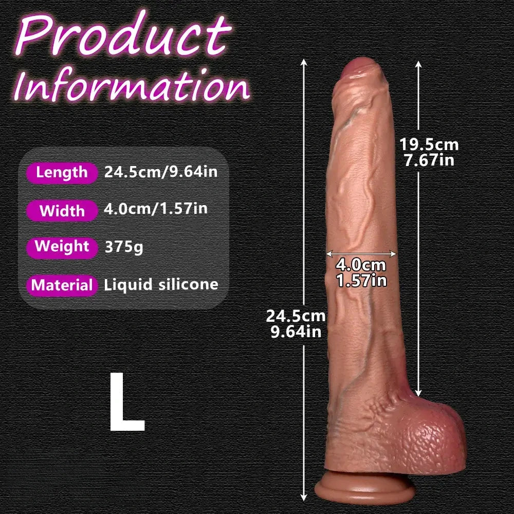 6.1in 7.87in 9.64in 11.41in 13.38in Strap on Real Foreskin Long Big Dildo