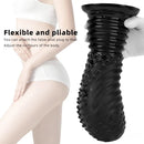 6.1in 8.46in 10.43in Fantasy Black Large Dildo Butt Plug For Fist Sex