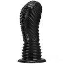 6.1in 8.46in 10.43in Fantasy Black Large Dildo Butt Plug For Fist Sex