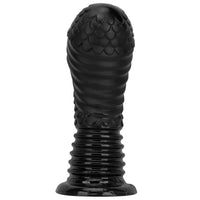 6.1in 8.46in 10.43in Fantasy Black Large Dildo Butt Plug For Fist Sex