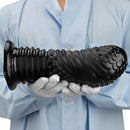 6.1in 8.46in 10.43in Fantasy Black Large Dildo Butt Plug For Fist Sex