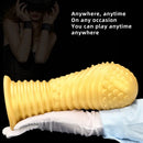 6.1in 8.46in 10.43in Soft Liquid Silicone Thick Fantasy Butt Plug Dildo