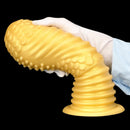 6.1in 8.46in 10.43in Soft Liquid Silicone Thick Fantasy Butt Plug Dildo
