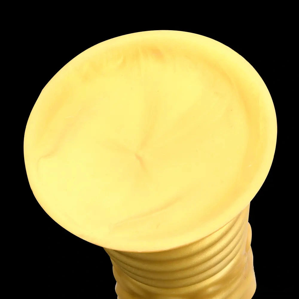 6.1in 8.46in 10.43in Soft Liquid Silicone Thick Fantasy Butt Plug Dildo