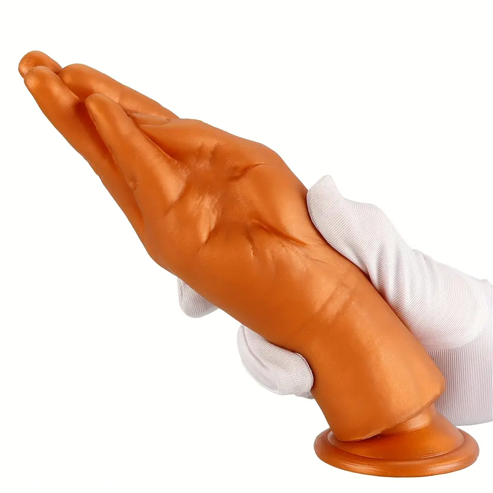 6.1in 8.46in 11.02in Realistic Arm Palm Shaped Dildo Silicone Fist Anal Plug