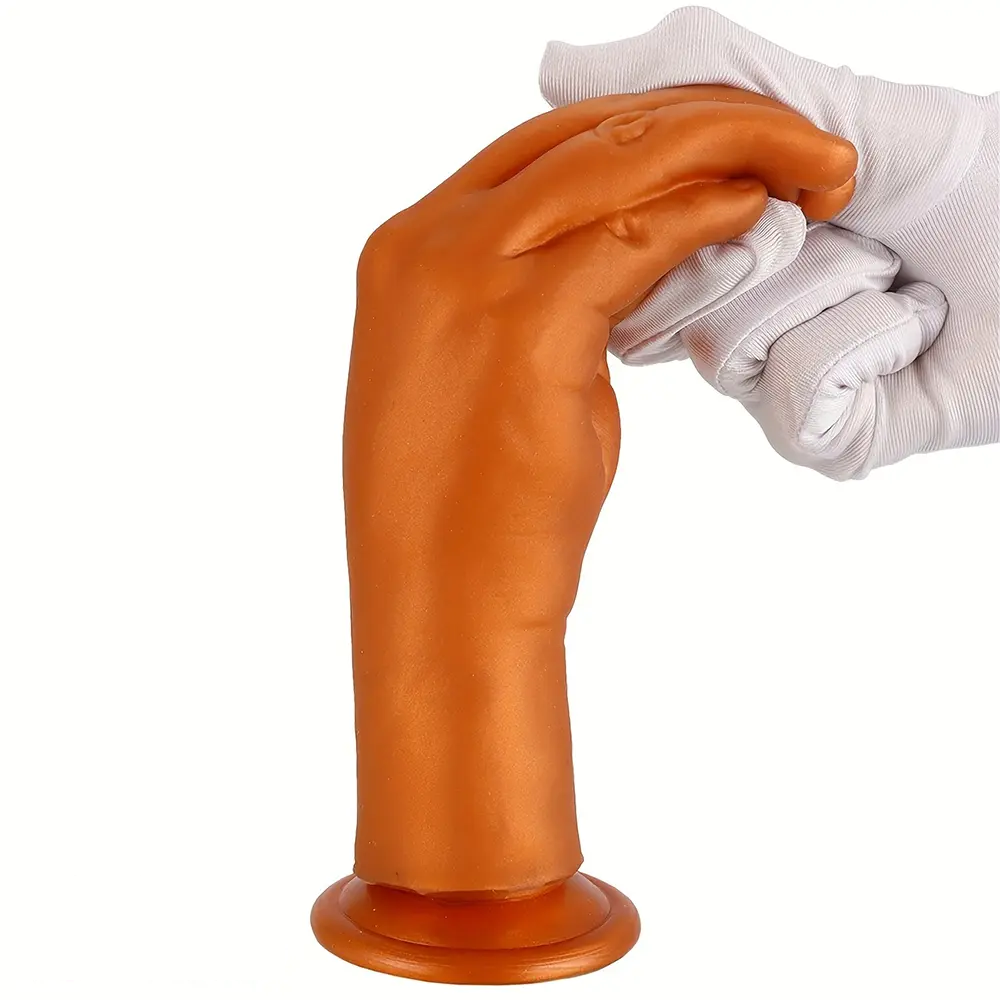 6.1in 8.46in 11.02in Realistic Arm Palm Shaped Dildo Silicone Fist Anal Plug