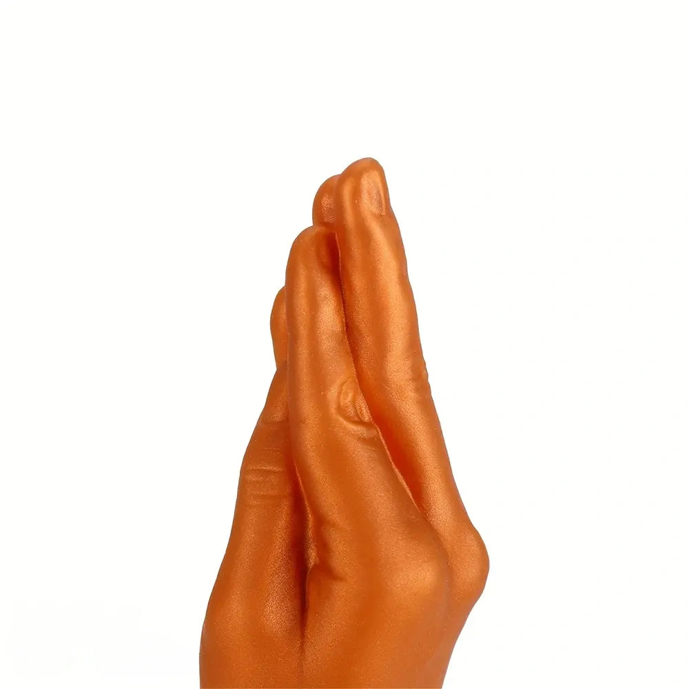 6.1in 8.46in 11.02in Realistic Arm Palm Shaped Dildo Silicone Fist Anal Plug