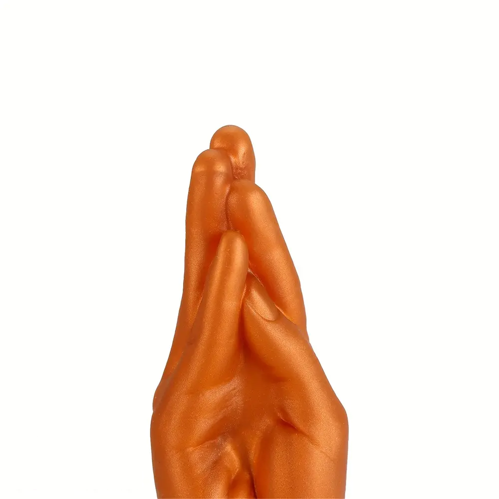 6.1in 8.46in 11.02in Realistic Arm Palm Shaped Dildo Silicone Fist Anal Plug