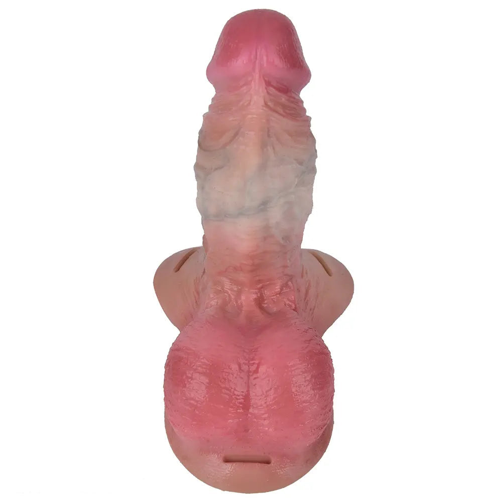 6.1in 8.46in Ultra-Stable Safe Strap on Dual Density Silicone Solid Dildo