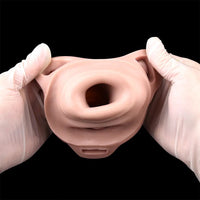 6.1in Lifelike Silicone Soft Strap on Penis Extender Cock Sleeve Dildo Toy