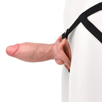 6.1in Lifelike Silicone Soft Strap on Penis Extender Cock Sleeve Dildo Toy