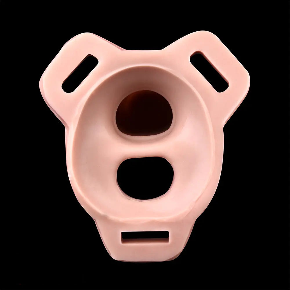 6.1in Lifelike Silicone Soft Strap on Penis Extender Cock Sleeve Dildo Toy