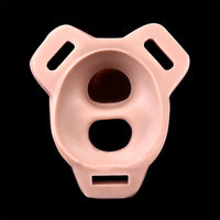 6.1in Lifelike Silicone Soft Strap on Penis Extender Cock Sleeve Dildo Toy