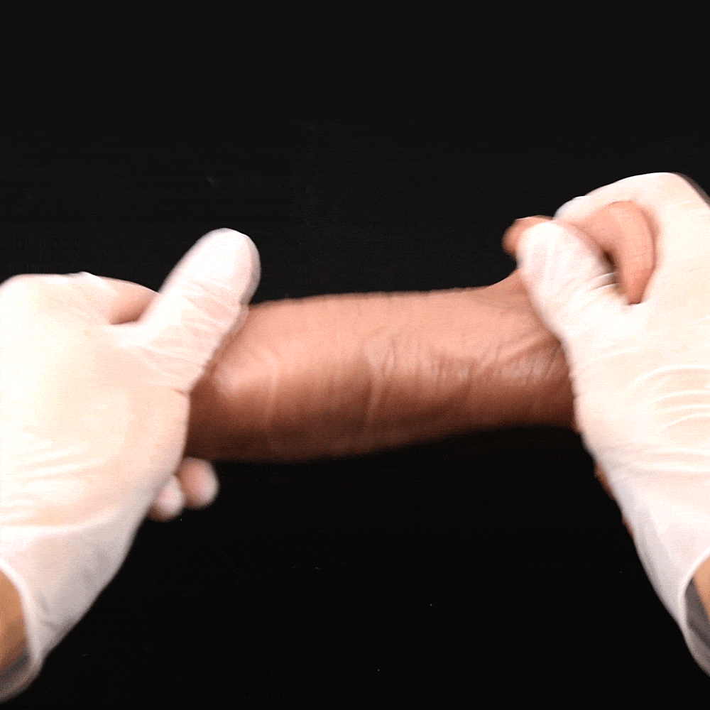 6.1in Lifelike Silicone Soft Strap on Penis Extender Cock Sleeve Dildo Toy