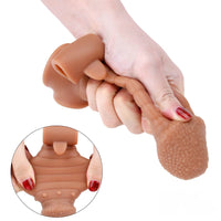 6.1in Male Penis Sleeve Silicone Penis Extender Vibration Sex Toy