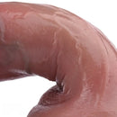 6.1in Real Silicone Soft Blue Veins Flesh Dildo G Spot Anal Sex Toy