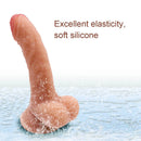 6.1in Realistic Dildo Soft Bendable Silicone Sex Toy For Female