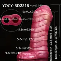 6.1in Silicone Soft Dildo Sleeve Penis Extender Reusable Penis Sleeve