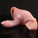 6.1in Silicone Wearable Hollow Dildo Panty With Briefs Adult Sex Toy