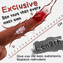 6.1in Super Real Exclusive Lover Male Torso Dildo Vibrating Thrusting Cock