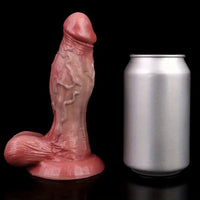 6.1in Thick Liquid Dual Density Silicone Masturbation Penis Vaginal Dildo
