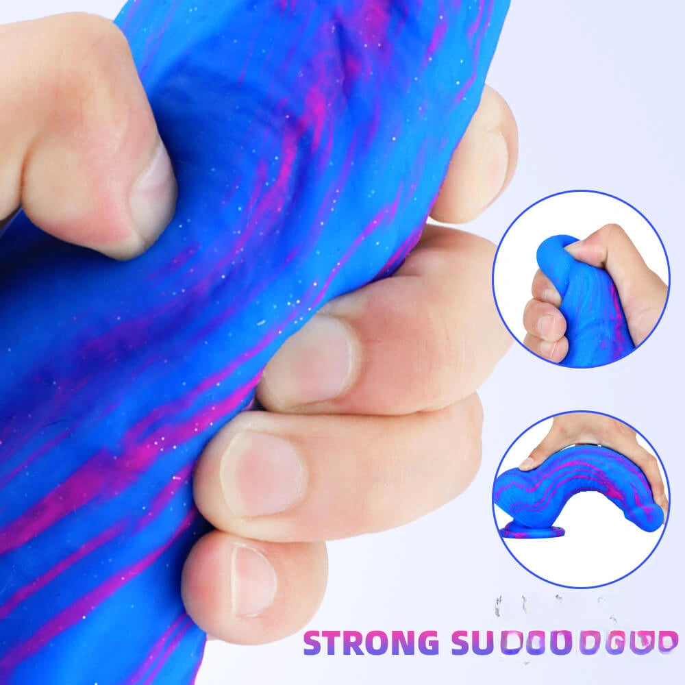 6.1in Thick Odd Fantasy Dildo For Anus Vagina Masturbation Love