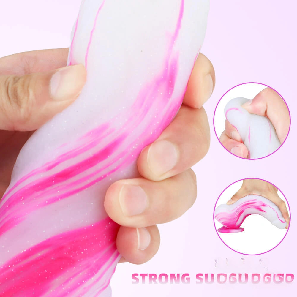 6.1in Thick Odd Fantasy Dildo For Anus Vagina Masturbation Love