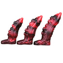 6.22in 7.01in 7.95in Tentacle Animal Penis Soft Dildo Sleeve Cock Extender
