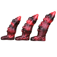 6.22in 7.01in 7.95in Tentacle Animal Penis Soft Dildo Sleeve Cock Extender