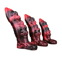6.22in 7.01in 7.95in Tentacle Animal Penis Soft Dildo Sleeve Cock Extender