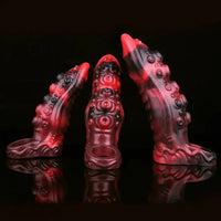 6.22in 7.01in 7.95in Tentacle Animal Penis Soft Dildo Sleeve Cock Extender