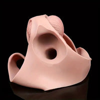 6.22in Realistic Silicone Wearable Strap-On Dildo Sleeve Panties
