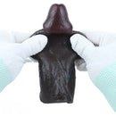6.22in Silicone Realistic Cock Ring Dildo Sleeve Soft Male Penis Sleeve