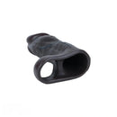 6.22in Silicone Realistic Cock Ring Dildo Sleeve Soft Male Penis Sleeve