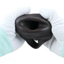 6.22in Silicone Realistic Cock Ring Dildo Sleeve Soft Male Penis Sleeve