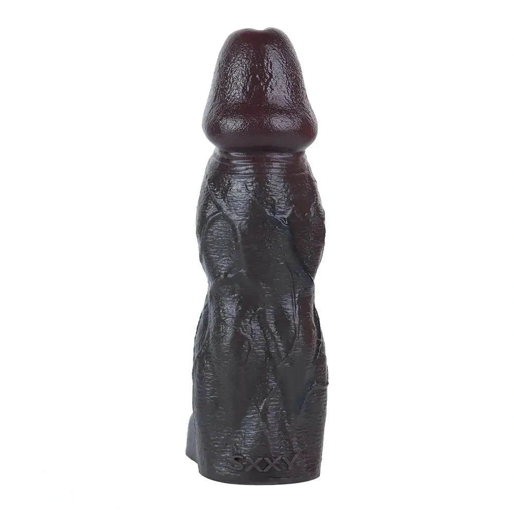 6.22in Silicone Realistic Cock Ring Dildo Sleeve Soft Male Penis Sleeve