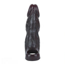 6.22in Silicone Realistic Cock Ring Dildo Sleeve Soft Male Penis Sleeve